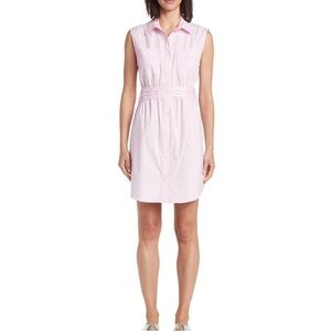 Derek Lam 10 Crosby Cora Shirt Dress in Pink Size 8